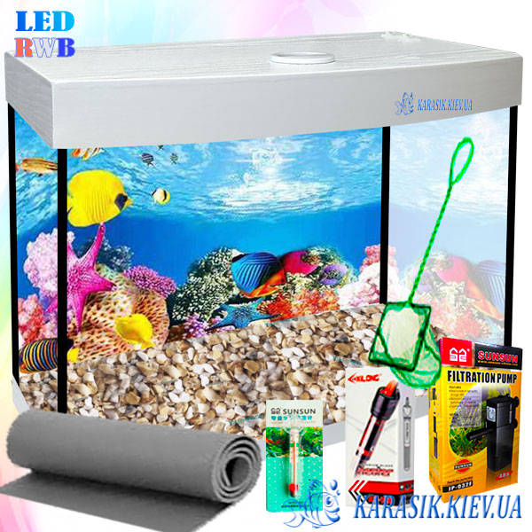 Аквариум RGB Wite 500