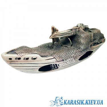 Затонувший корабль в Аквариум