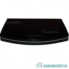 Аквариумная крышка овал с LED светом (Черная) 