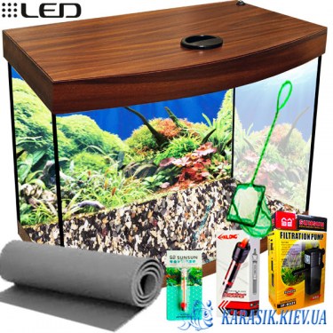 Аквариумный Комплект LED SMOB Орех