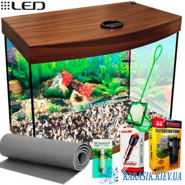 Аквариумный Комплект LED SMOB Орех
