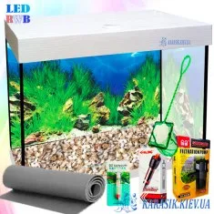Аквариумный Комплект LED RWB А-45 л. Белый 50*30*34