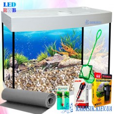 Аквариумный Набор AQUALED RGB Белый - Аквариумный Комплект