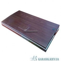 Аквариум с Крышкой A-100 LED прямой 77*30*49 (Венге)