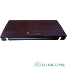 Аквариум с Крышкой A-100 LED прямой 77*30*49 (Венге)