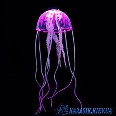 Коралл для Аквариума Силиконовый RB-486 Фиолетовый