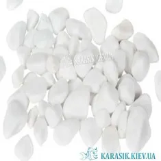 Грунт 1 кг. Белоснежный Катаный 10-30 мм.