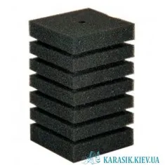 Губка для аквариумного фильтра с Прорезями 10*10*15
