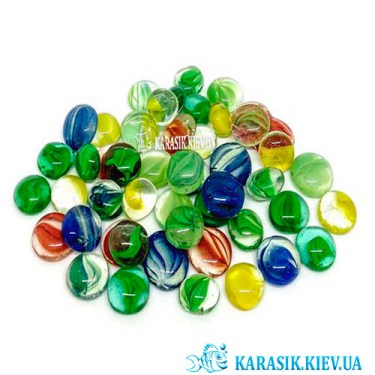 Цветные Cтеклянные Камушки