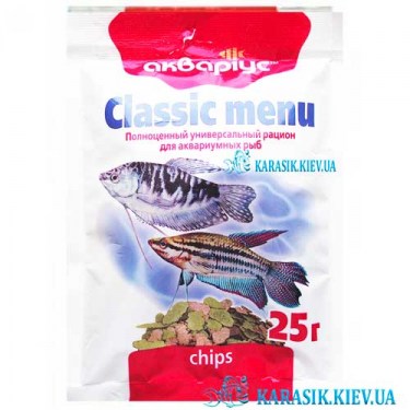 Корм для Ежедневного Кормления Рыбы (Чипсы)