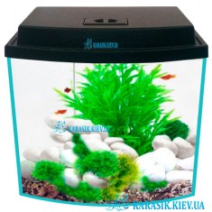 Аквариум с Крышкой LED 16 л. Овал 30*20*25