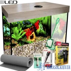 Аквариумный Комплект LED SMAB-35 - 40*25*39 Дуб Санта