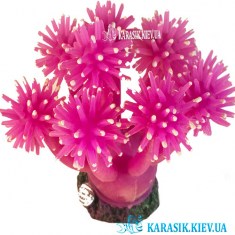 Коралл для Аквариума Силиконовый GR-788 Фиолетовый