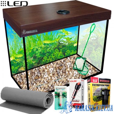 Аквариумный Комплект LED SMAB Венге