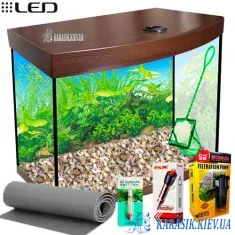 Аквариумный Комплект LED SMAB-45 - 50*30*34 Венге