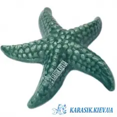 Декор для Аквариума - Морская Звезда Зеленая