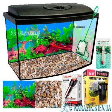 Аквариумный Набор - Аквариумный Комплект KARASIK