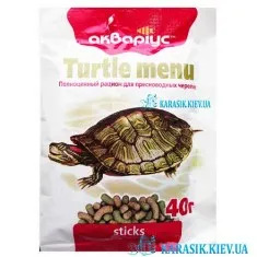 Корм для Черепах Меню  (Палочки) 